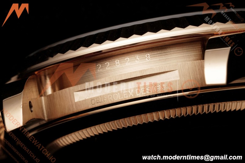 Rolex - DayDate 228235 Gain Weight 40mm Flt Pres RG/RG Brn/Rmn VSF DD3255