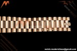 Rolex - DayDate 228235 Gain Weight 40mm Flt Pres RG/RG Brn/Rmn VSF DD3255