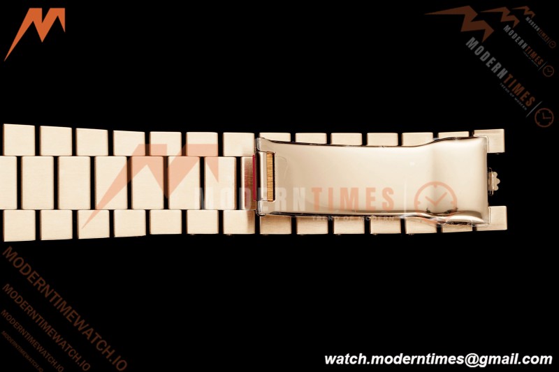 Rolex - DayDate 228235 Gain Weight 40mm Flt Pres RG/RG Brn/Rmn VSF DD3255