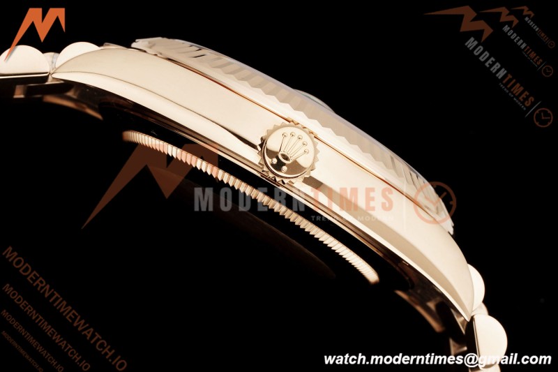 Rolex - DayDate 228235 Gain Weight 40mm Flt Pres RG/RG Brn/Rmn VSF DD3255