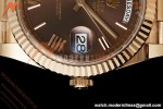 Rolex - DayDate 228235 Gain Weight 40mm Flt Pres RG/RG Brn/Rmn VSF DD3255