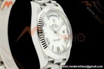 Rolex - DayDate 228239 Gain Weight 40mm Flt Pres SS/SS Wht/Rmn VSF V2 DD3255