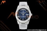 Rolex - DayDate 228239 Gain Weight 40mm Flt Pres SS/SS Blue Ombre/Rmn VSF V2 DD3255 | 롤렉스 - 데이데이트 228239 Gain Weight 40mm 플루티드 프레지던트 스테인리스 스틸/스테인리스 스틸 블루 옴브레/로마 숫자 VSF V2 DD3255