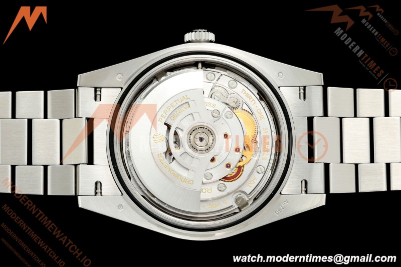 Rolex - DayDate 228239 Gain Weight 40mm Flt Pres SS/SS Blue Ombre/Rmn VSF V2 DD3255 | 롤렉스 - 데이데이트 228239 Gain Weight 40mm 플루티드 프레지던트 스테인리스 스틸/스테인리스 스틸 블루 옴브레/로마 숫자 VSF V2 DD3255