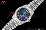 Rolex - DayDate 228239 Gain Weight 40mm Flt Pres SS/SS Blue Ombre/Rmn VSF V2 DD3255 | 롤렉스 - 데이데이트 228239 Gain Weight 40mm 플루티드 프레지던트 스테인리스 스틸/스테인리스 스틸 블루 옴브레/로마 숫자 VSF V2 DD3255