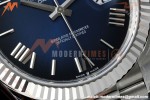 Rolex - DayDate 228239 Gain Weight 40mm Flt Pres SS/SS Blue Ombre/Rmn VSF V2 DD3255 | 롤렉스 - 데이데이트 228239 Gain Weight 40mm 플루티드 프레지던트 스테인리스 스틸/스테인리스 스틸 블루 옴브레/로마 숫자 VSF V2 DD3255