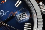 Rolex - DayDate 228239 Gain Weight 40mm Flt Pres SS/SS Blue Ombre/Rmn VSF V2 DD3255 | 롤렉스 - 데이데이트 228239 Gain Weight 40mm 플루티드 프레지던트 스테인리스 스틸/스테인리스 스틸 블루 옴브레/로마 숫자 VSF V2 DD3255
