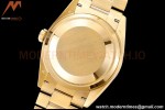 Rolex - DayDate 36mm 128238 Flt Pres YG/YG Turquoise Blue/Dia RAF A2836
