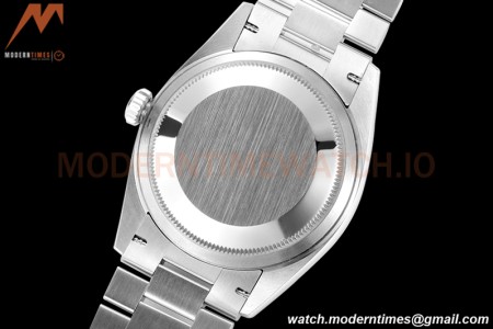 Rolex - DayDate 36mm 128349 Flt Pres SS/SS Turquoise Blue/Dia RAF A2836