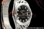 Rolex - Datejust 126334 41mm Jub Flt 904L SS/SS Blk/Dia VSF DD3235
