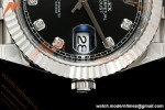 Rolex - Datejust 126334 41mm Jub Flt 904L SS/SS Blk/Dia VSF DD3235