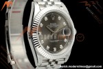 Rolex - Datejust 126334 41mm Jub Flt 904L SS/SS Gray/Dia VSF DD3235