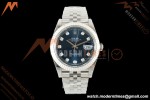 Rolex - Datejust 126334 41mm Jub Flt 904L SS/SS Blu/Dia VSF DD3235