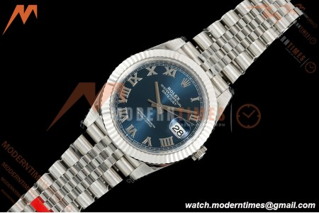 Rolex - Datejust 126334 41mm Jub Flt 904L SS/SS Blu/Rmn VSF DD3235