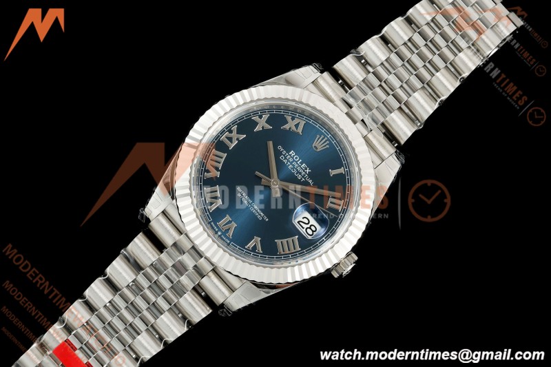 Rolex - Datejust 126334 41mm Jub Flt 904L SS/SS Blu/Rmn VSF DD3235