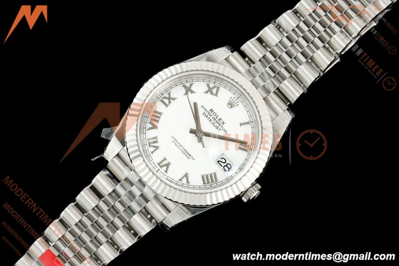 Rolex - Datejust 126334 41mm Jub Flt 904L SS/SS Wht/Rmn VSF DD3235