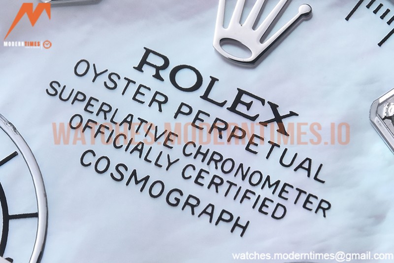 Rolex - Daytona 116519 SS/SS M-White/Dia OMF A7750
