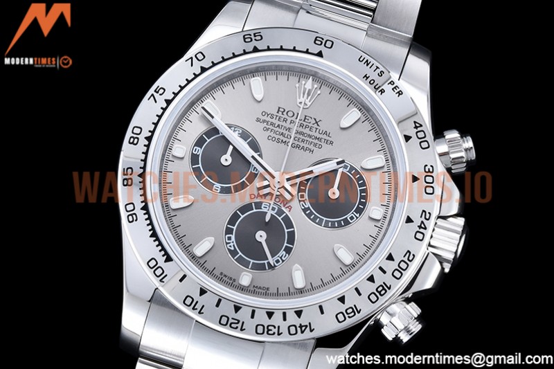 Rolex - Daytona 116519 SS/SS Grey/Stk OMF A7750