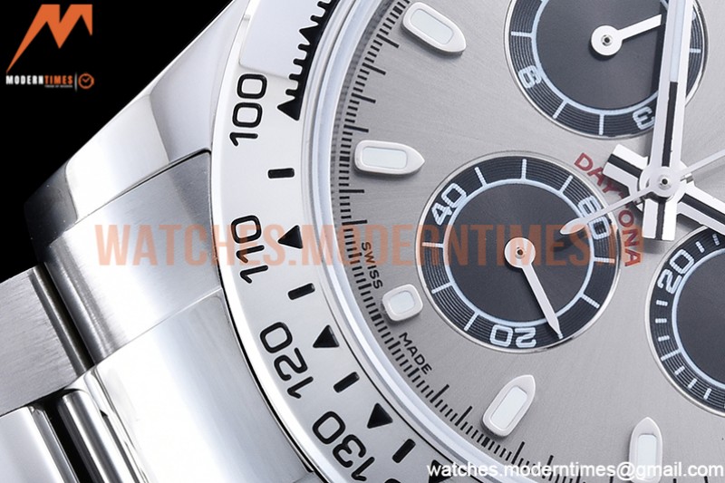 Rolex - Daytona 116519 SS/SS Grey/Stk OMF A7750