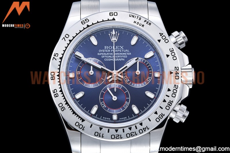 Rolex - Daytona 116519 SS/SS Blue/Stk OMF A7750