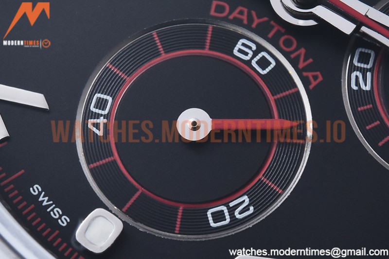 Rolex - Daytona 116519 SS/SS Black/Num OMF A7750