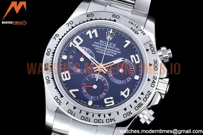 Rolex - Daytona 116519 SS/SS Blue/Num OMF A7750