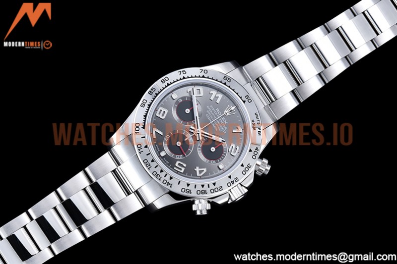 Rolex - Daytona 116519 SS/SS Grey/Num OMF A7750