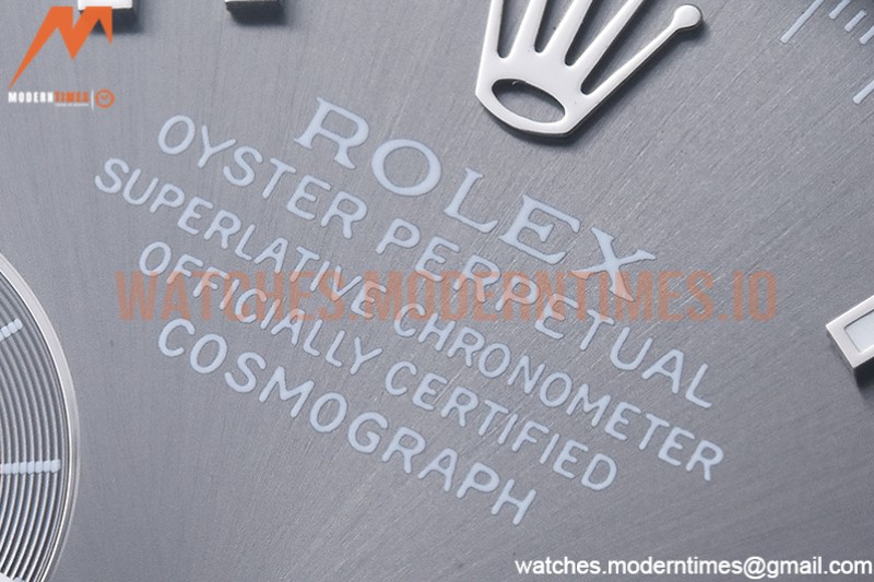 Rolex - Daytona 116519 SS/SS Grey/Num OMF A7750