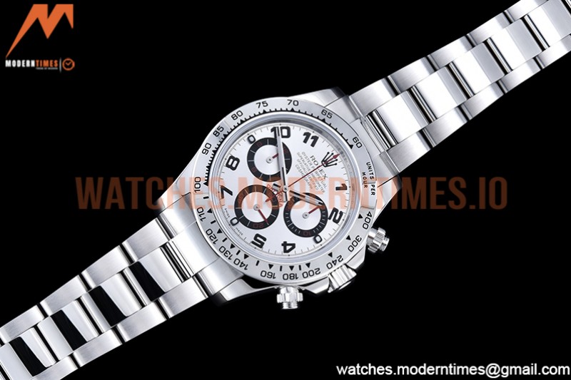 Rolex - Daytona 116519 SS/SS White/Num OMF A7750