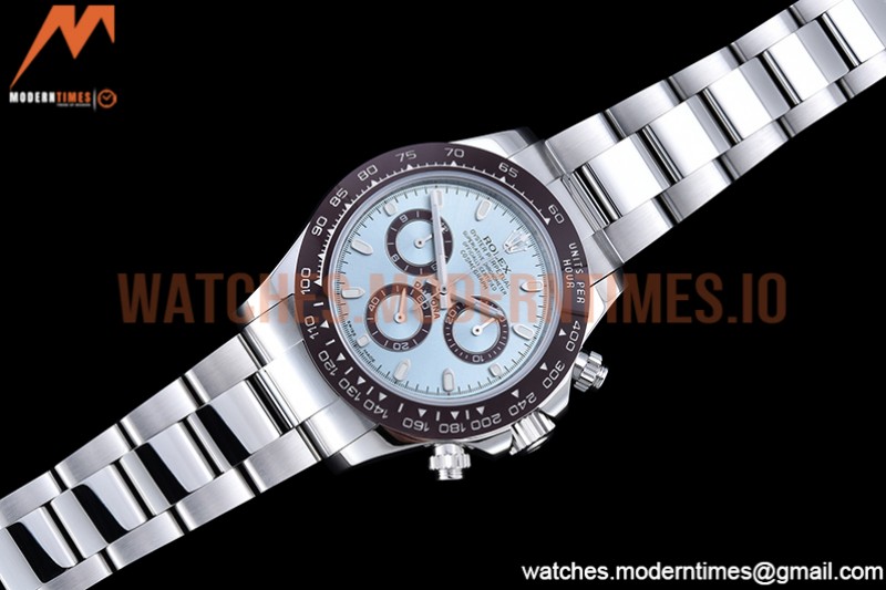 Rolex - Daytona 116500 Brn SS/SS I-Blue/Stk OMF A7750