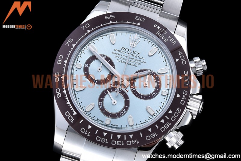 Rolex - Daytona 116500 Brn SS/SS I-Blue/Stk OMF A7750