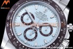 Rolex - Daytona 116500 Brn SS/SS I-Blue/Stk OMF A7750