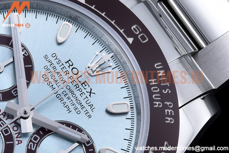 Rolex - Daytona 116500 Brn SS/SS I-Blue/Stk OMF A7750