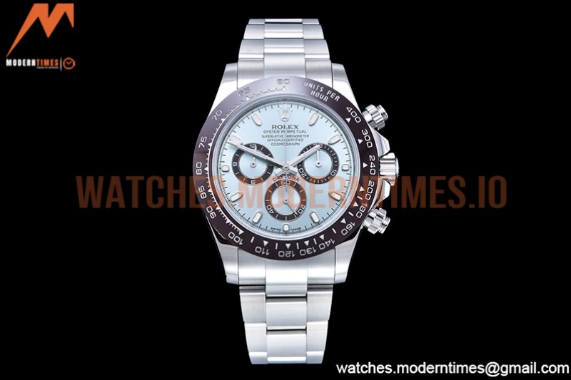 Rolex - Daytona 116500 Brn SS/SS I-Blue/Stk OMF A7750