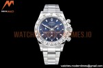 Rolex - Daytona 116509 904L SS/SS Blue/Stk QF V2 Asia 4130