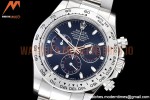 Rolex - Daytona 116509 904L SS/SS Blue/Stk QF V2 Asia 4130