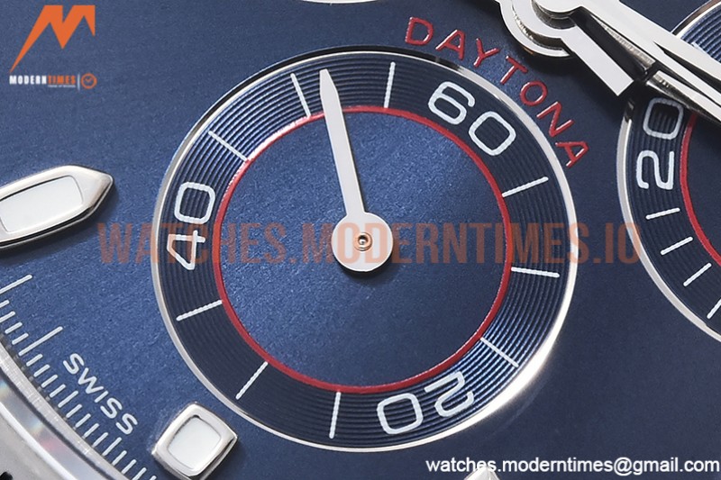 Rolex - Daytona 116509 904L SS/SS Blue/Stk QF V2 Asia 4130