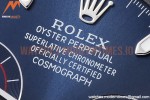 Rolex - Daytona 116509 904L SS/SS Blue/Stk QF V2 Asia 4130