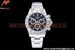Rolex - Daytona 116520 904L SS/SS Blk/Stk QF SH4130