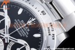 Rolex - Daytona 116520 904L SS/SS Blk/Stk QF SH4130