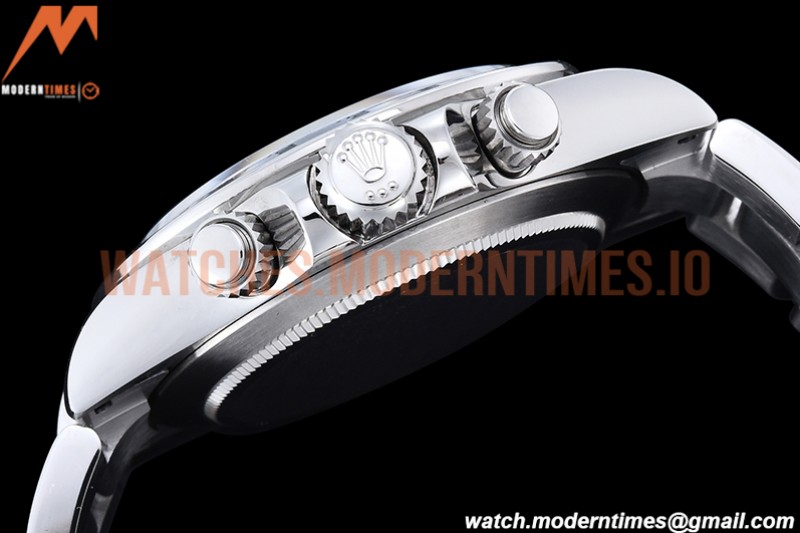 Rolex - Daytona 116520 904L SS/SS Wht/Stk QF SH4130