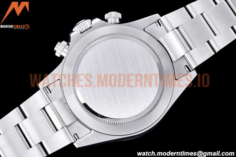 Rolex - Daytona 116520 904L SS/SS Wht/Stk QF SH4130