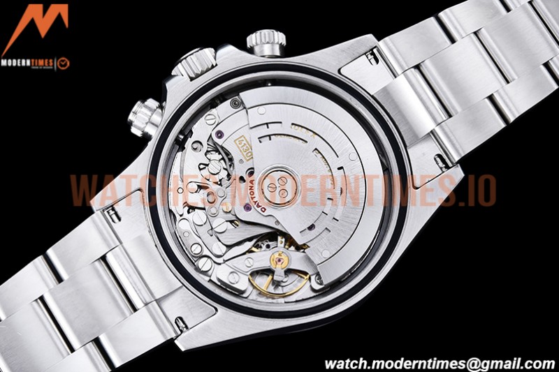 Rolex - Daytona 116520 904L SS/SS Wht/Stk QF SH4130