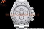 Rolex - Daytona 116520 904L SS/SS Wht/Stk QF SH4130