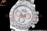 Rolex - Daytona 116520 904L SS/SS Wht/Stk QF SH4130