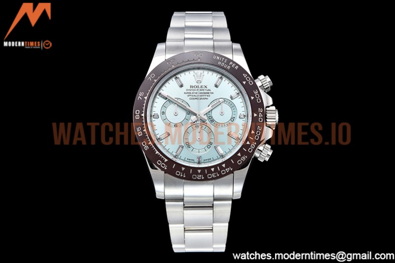Rolex - Daytona 116506 Brn CER/SS I-Blue/Dia 904L QF V2 A4130
