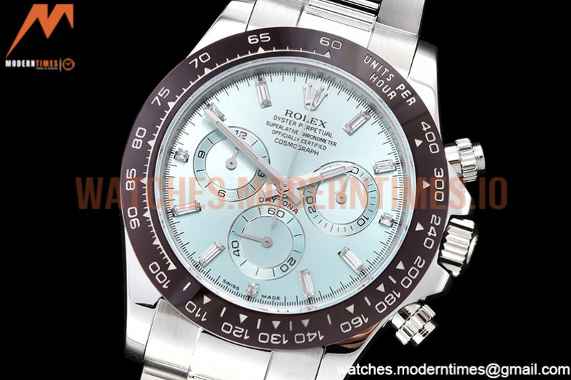 Rolex - Daytona 116506 Brn CER/SS I-Blue/Dia 904L QF V2 A4130