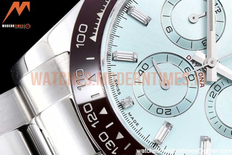 Rolex - Daytona 116506 Brn CER/SS I-Blue/Dia 904L QF V2 A4130