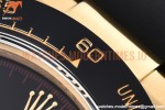 Rolex - Daytona 116518 904L YG/RU Blk/Stk QF Asia 4130