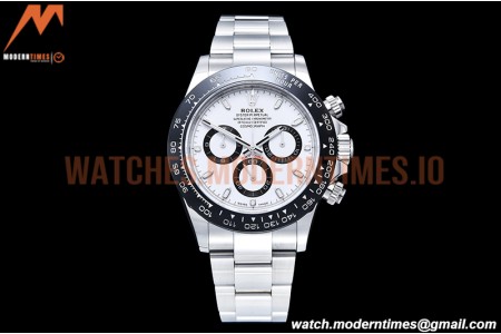Rolex - Daytona 116500 SS/SS White/Stk APSF SH4130